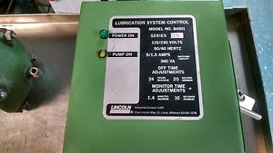 Lincoln lubrication system with controls for sale