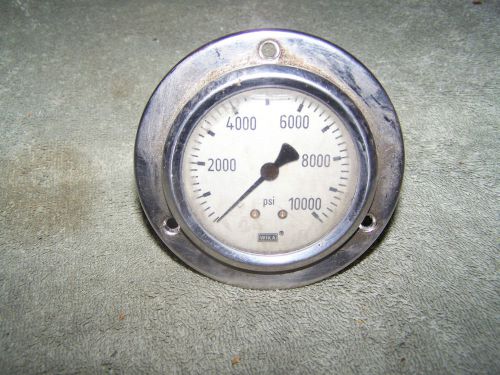 WIKA 10,000 PSI PRESSURE GAUGE