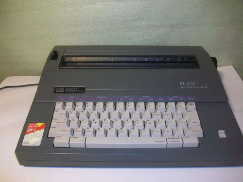 SMITH CORONA Spell Right Dictionary Electronic Typewriter SL575