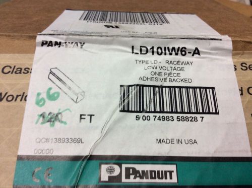 panduit LD10IW6-A     66 Feet    Type LD Raceway Adhesive Backed