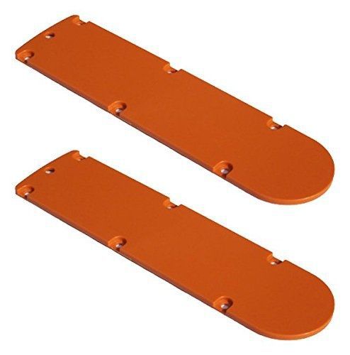 Ridgid r4121 12&#034; compound miter saw replacement throat plate (2 pack) # for sale