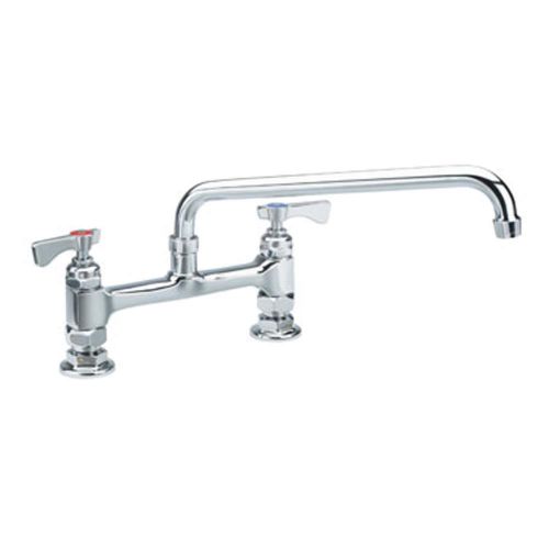 Krowne 15-808l - royal 8&#034; center raised deck mount faucet, 8&#034; spout, low lead for sale