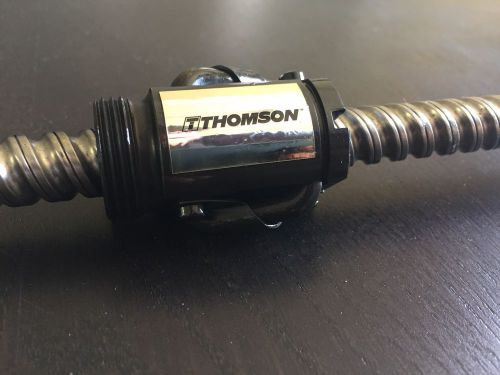 Thomson linear ball screw, 1/2&#034; lead 1/2&#034; diameter 21&#034;l free shipping! for sale