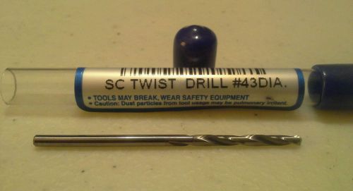 OSG TAP &amp; DIE SC twist drill size 43 dia 220-0890