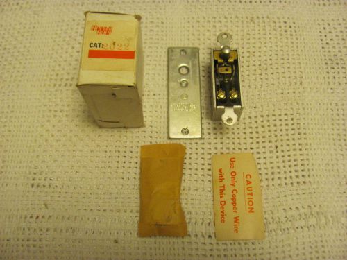 ARROW HART Push Button  DOOR SWITCH # 2022. 250VOLT. NOS. FREE SHIPPING!