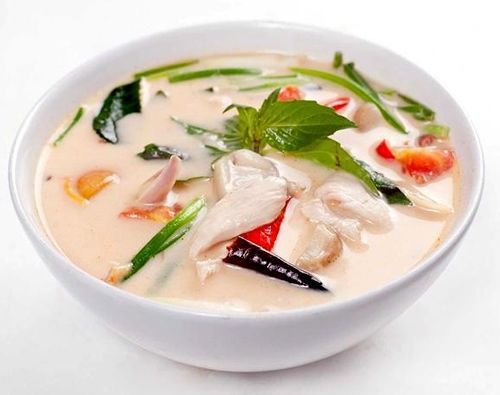 Thai Foods DIY Recipe COCONUT MILK SOUP Step Cooking Kitchen Gadgets Tools Menu