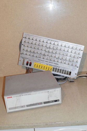 KEITHLEY 500A MEASUREMENT &amp; CONTROL SYSTEM w/ PATCH PANNEL (C3)
