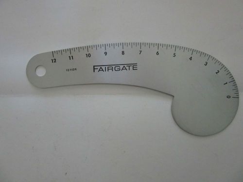Mint Condition Fairgate Vary Form Curve 12&#034;(12-112) Woodworking, Textile, Sewing