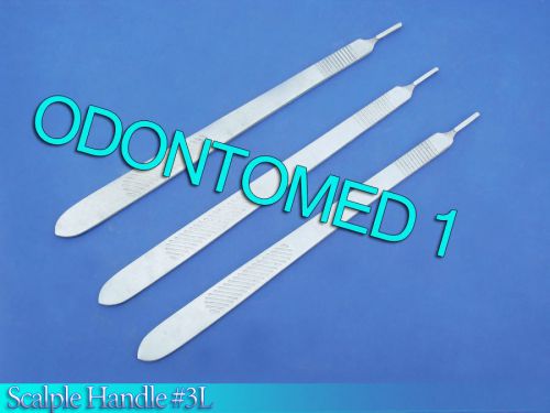 3 Scalpel Handle #3L Surgical ENT Veterinary Instruments
