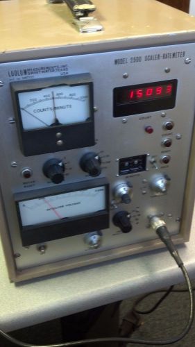 Ludlum Model 2500 Scaler Rate Meter
