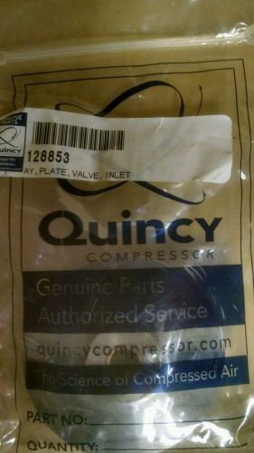 NEW QUINCY REPLACEMENT  INLET VALVE PLATE ASSEMBLY 128853