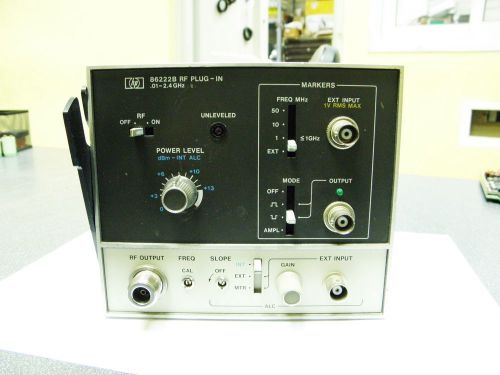 HP Agilent 86222B RF Plug-In .01 - 2.4 GHz