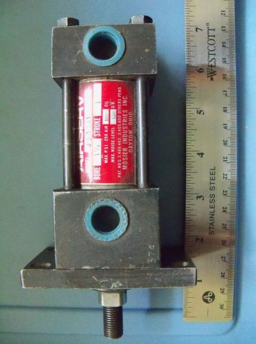 Mosier air serv pneumatic cylinder j333a1 1 1/2 bore 1&#034; stroke 250 psi for sale