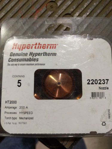 Hypertherm HT2000 Nozzle, Amp200  220237