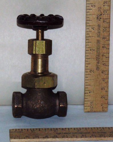3/8 crane valve 150 - crane co cat 7 no 1 - plumbing / steampunk / water flow for sale