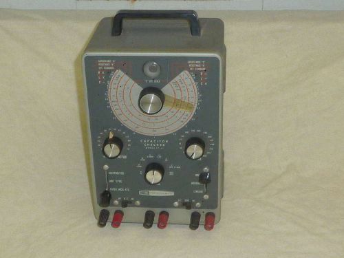 Heathkit it-11 capacitor checker and manual for sale