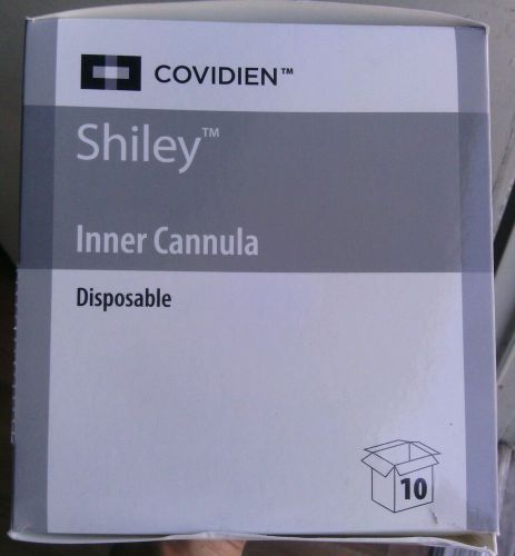 10/BOX Covidien Shiley Inner Cannula Disposable Size 6 #6DIC 6.4 mm I.D. 74mm