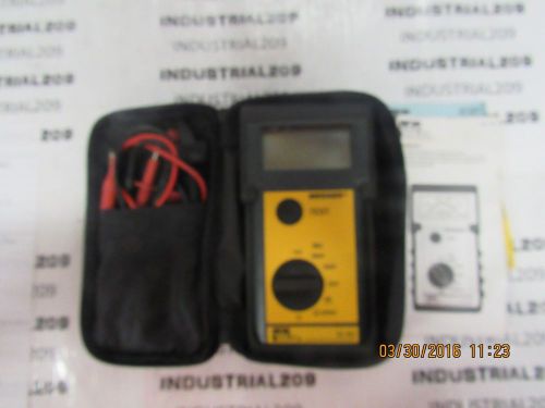 IDEAL MEGGER INSULATION TESTER 61-791 USED