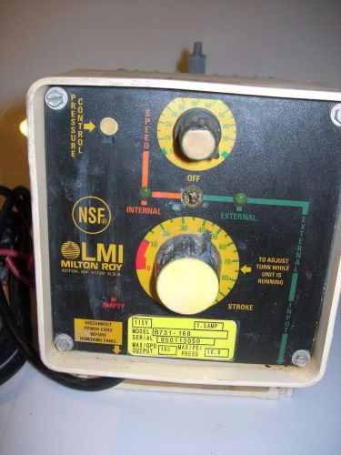 LMI Milton Roy, Electromagnetic Dosing Pump, B731-168