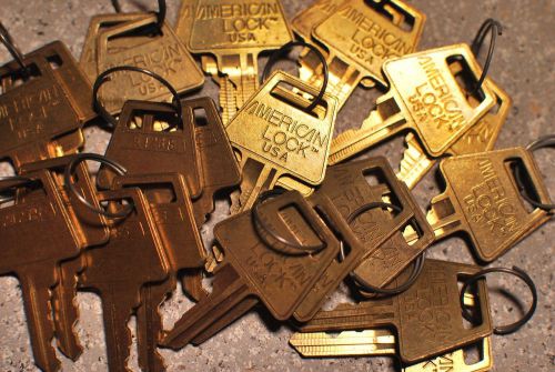 American Lock, Factory Cut Keys sets of 2