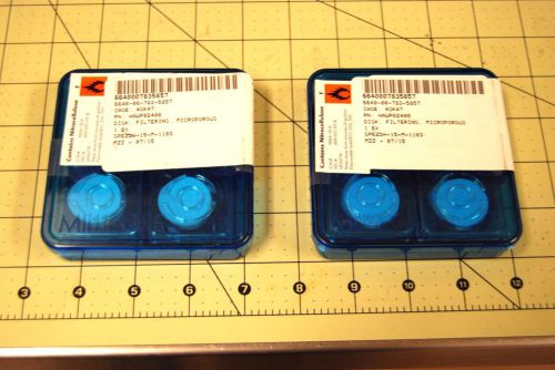 Millipore .45um Microporous Filter Disk Type: HAWP02400 Qty: 2 Boxes New