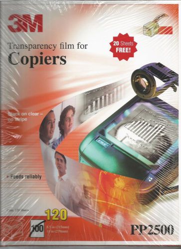 2 boxes / 3M Transparency film for Copiers 120 Sheets