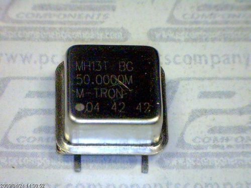 10-pcs 8 pin dip 3.3 or 5.0 volt hcmos/ttl clock oscillator mh13tbg-50.0mhz for sale