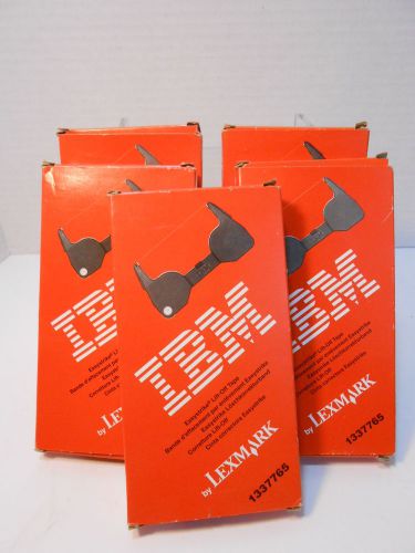 Lexmark IBM 1337765 Easystrike Lift-off Tape Cartridges (5) NEW