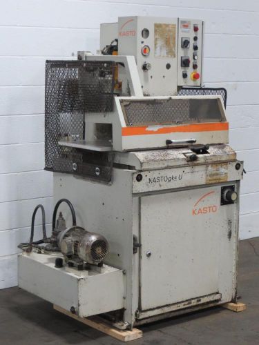 (1)  Kasto 15-3/4&#034; High Production Semi-Automatic Cold Saw System -Used -AM11508