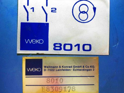WEKO 8010 Primary Coil Unit