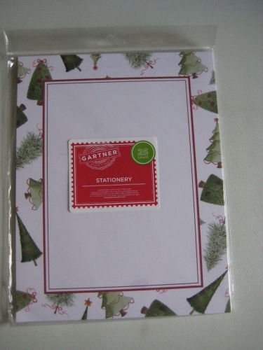 Stationary Computer Paper- Christmas Tree Design 25 Ct