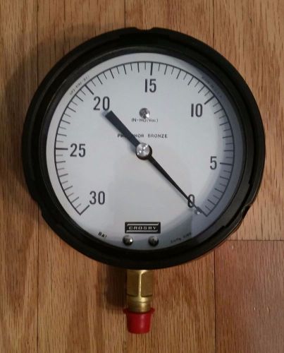 Crosby Vacuum Pressure Gauge