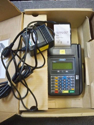 Hypercom T7PLUS Credit Card ATM POS Terminal With AC Adapter in original box
