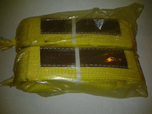 Lifting straps - new (2) 3&#034;wx 6&#039;l for sale