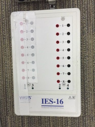 Viasys Healthcare IES-16 Isolated Electrical Stim 672-105100 Rev 01