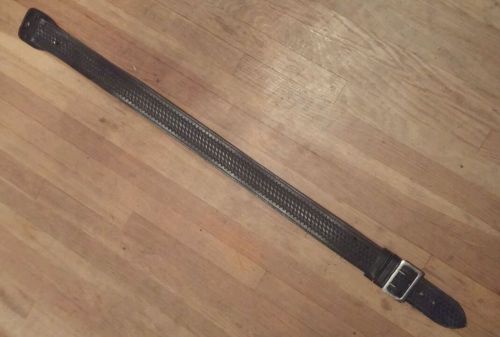 Sam Browne Basketweave belt 2 1/4 size 32