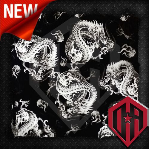 HYDROGRAPHIC WATER TRANSFER HYDRODIP HYDRODIPPING DIP JAPANESE DRAGON