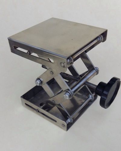 Stainless steel laboratory jack stand rack scissor 8&#034; brand new for sale