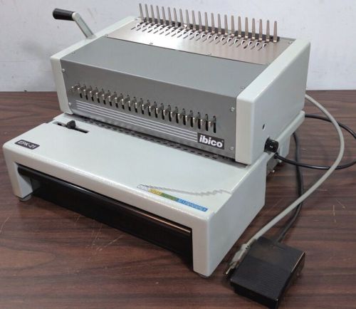 Ibico epk-21 epk21 gbc c800pro binder punch bind comb binding machine – tested! for sale