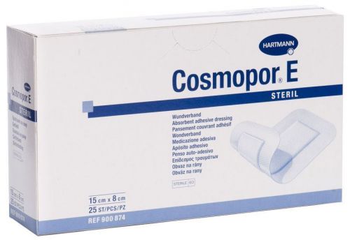 Hartmann cosmopor e dressing, 15cm x 8cm, pack of 25 for sale