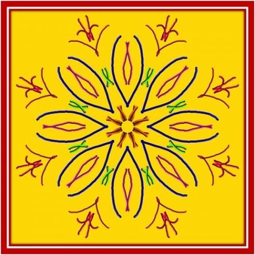 30 Custom Quilt Square Art Personalized Address Labels