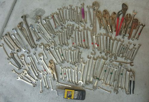 Assorted tool lot 140+ pieces Mac, craftsman, snap-on, Stanley and more