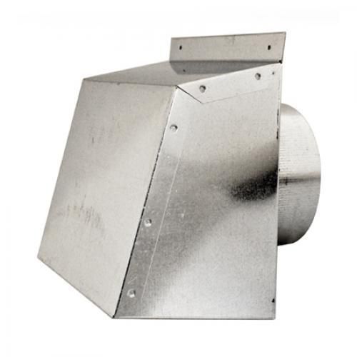 American aldes 8&#034; fresh air intake wall hood with screen for sale