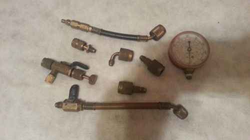 8 Used yellow jacket ac adapters / fittings &amp; Gauge