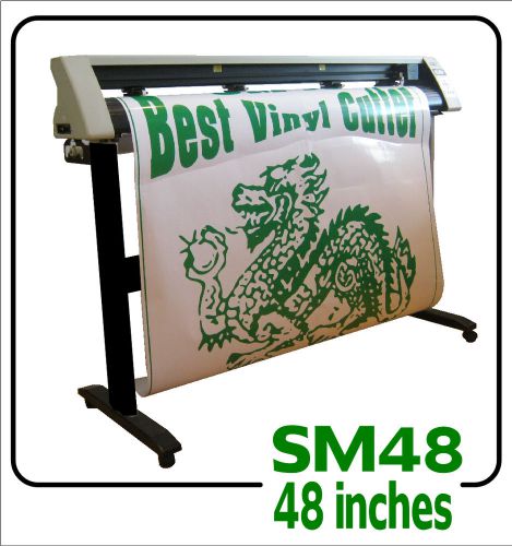 48&#034; vinyl cutter/ pro 2014 unlimited cutting software, vinyl, engraving kit for sale