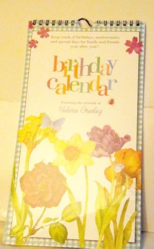 Birthday &amp; anniversary CALENDAR TO REUSE YEAR AFTER YEAR