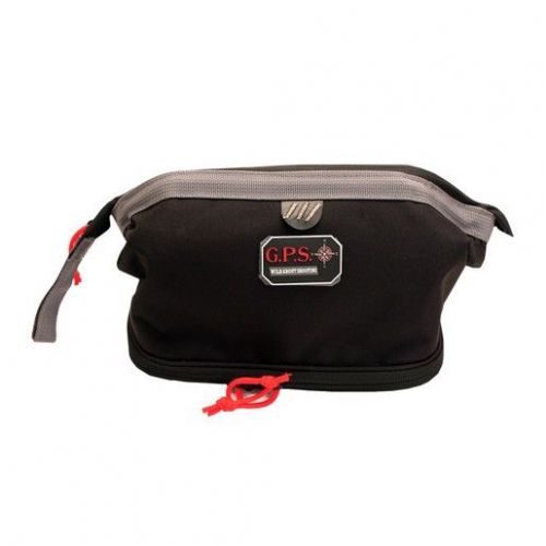 G Outdoors GPS-D1055PCB Black Leather Shaving Kit w/Pistol Storage