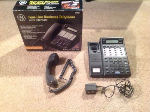 GE 2-9451 Four Line Business Telephone with Intercom