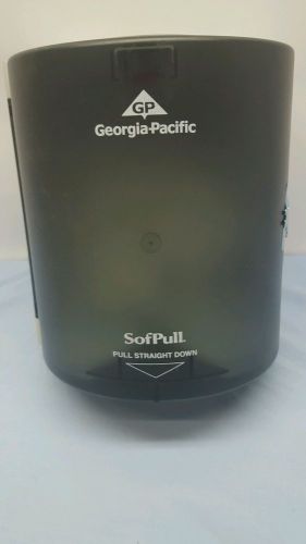 Georgia-pacific sofpull® 58204 translucent smoke paper towel dispenser free ship for sale