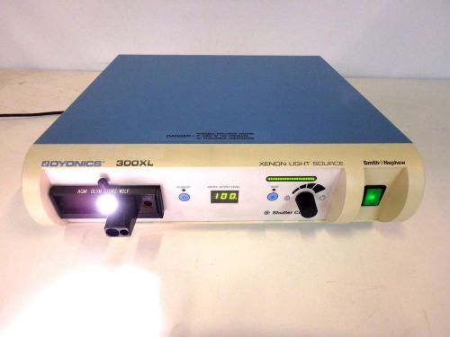 Smith and Nephew Dyonics 300XL Xenon Light Source w/ Shutter Control 7206084